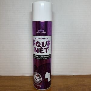 Aqua Net Extra Super Hold Professional Hair Spray Unscented 11oz